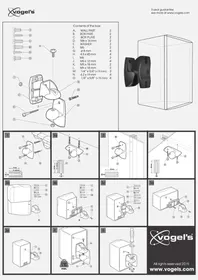 Notice VOGELS VLB 500 Support des enceintes