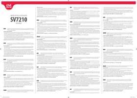 Notice ONE FOR ALL SV 7210 Support des enceintes