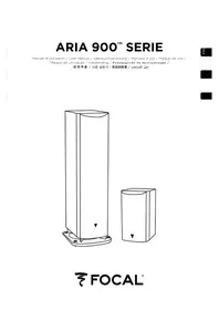 Notice FOCAL ARIA S 900 Support des enceintes