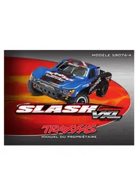 Notice Traxxas SLASH VXL Jouet radiocommandé