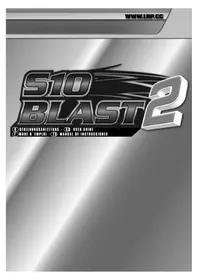 Notice LRP S10 BLAST TX 2 RTR Jouet radiocommandé