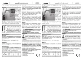 Notice ROBBE ROXXY Jouet radiocommandé