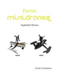 Notice PARROT HYDROFOIL NEWZ Jouet radiocommandé
