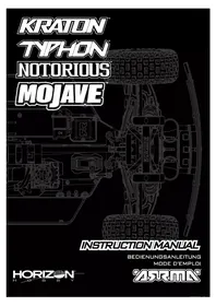 Notice ARRMA KRATON 6S Remote control toy
