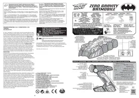 Notice Spin Master ZERO GRAVITY BATMOBILE Jouet radiocommandé