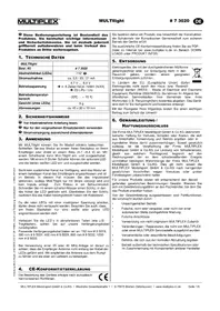 Notice MULTIPLEX MULTILIGHT Jouet radiocommandé