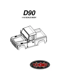 Notice RC4WD ZB0058 Jouet radiocommandé
