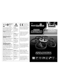 Notice Revell HEXATRON Jouet radiocommandé