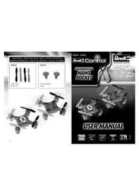 Notice Revell QUATCOPTER NANO POCKET Jouet radiocommandé