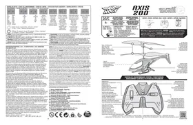 Notice Spin Master AXIS 200 Jouet radiocommandé