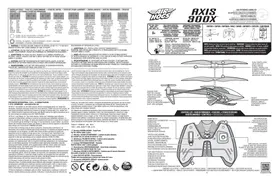 Notice Spin Master AXIS 300 Jouet radiocommandé