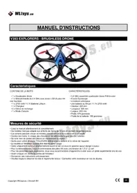 Notice WLtoys V393 BRUSHLESS EXPLORER Jouet radiocommandé