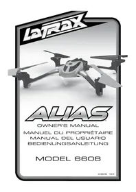 Notice LaTrax ALIAS 6608 Jouet radiocommandé