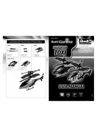 Notice Revell XSHELICOPTER TOXI GELB Jouet radiocommandé