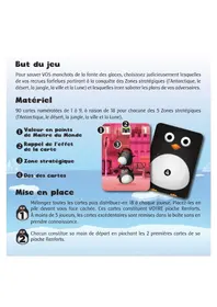 Notice Bombyx ZANY PENGUINS Jeu de cartes