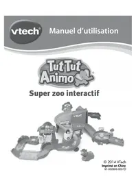Notice VTECH SUPER ZOO INTERACTIF Jouets éducatifs