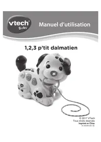 Notice VTECH 1 2 3 P'TIT DALMATIEN Jouets éducatifs
