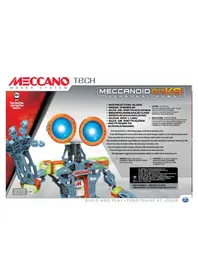 Notice Spin Master MECCANOID G15KS Jouets