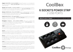 Notice CoolBox FALCOOBE06U2 Multiprise