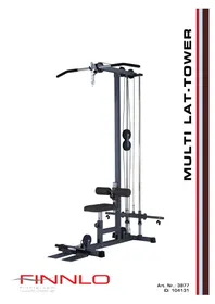 Notice Finnlo MULTILATTOWER Équipement de fitness