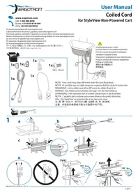 Notice Ergotron 97921 Câble pour ordinateur et périphérique