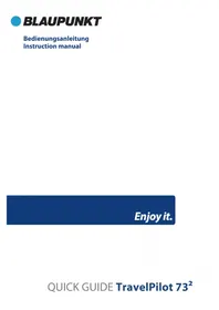 Notice BLAUPUNKT TRAVELPILOT 73 CE LMU GPS
