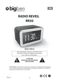 Notice BIGBEN INTERACTIVE RR30H5 Radio