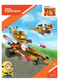 Notice Mega Bloks DRU'S TRANSFORMING CAR Maquettisme