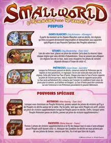 Notice Days of Wonder GRAND DAMES OF SMALL WORLD Jeu de société