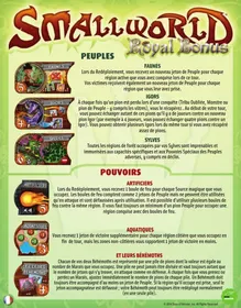 Notice Days of Wonder SMALL WORLD ROYAL BONUS Jeu de société