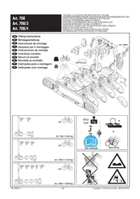 Notice Peruzzo PURE INSTINCT 7083 Porte-vélo