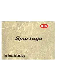 Notice KIA SPORTAGE (1999) Voiture