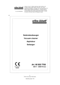 BSS 7700 Efbe-Schott