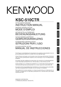 KENWOOD KSC510CTR - Enceintes de voiture