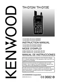KENWOOD THD72A - Talkie Walkie
