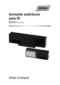 QUIGG MD 13735 - Sonnette de portes