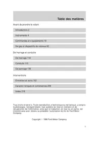 Notice Lincoln NAVIGATOR (1999) Voiture