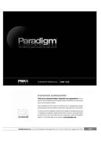 Paradigm UltraCube 12 - Subwoofer