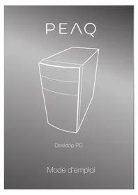 Notice PEAQ PDT P1010 Ordinateur de bureau