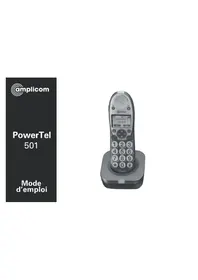 Amplicom PowerTel 501 - Téléphone