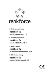 Notice Renkforce RENKCAST TV Lecteur multimédia