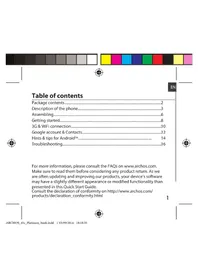 ARCHOS 45c Platinum - Teléfono inteligente