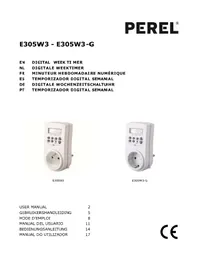 Notice Perel E305W3G Schakelaar