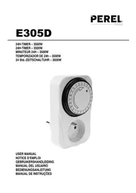 Notice Perel E305DX3 Schakelaar