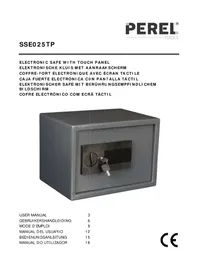 Notice Perel SSE025TP Kluis