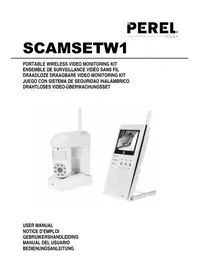 Notice Perel SCAMSETW1 Überwachungskamera