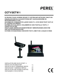 Notice Perel CCTVSETW1 Bewakingscamera