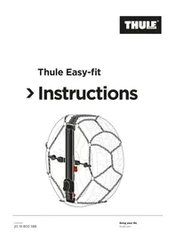 Notice THULE EASYFIT CU9 Chaîne à neige