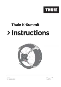 Notice THULE KSUMMIT Chaîne à neige