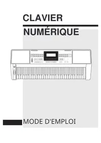 Notice Medeli A300 Clavier